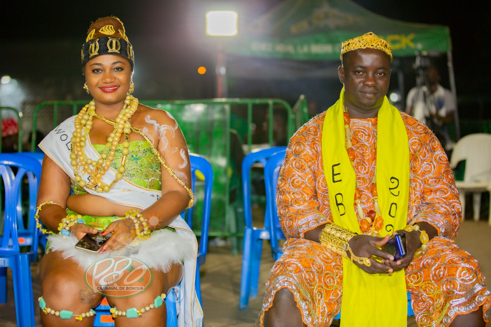 COUPLE EBE &amp; AWOULABA